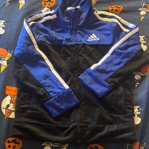Adidas Kids Black and Blue Costume Jacket